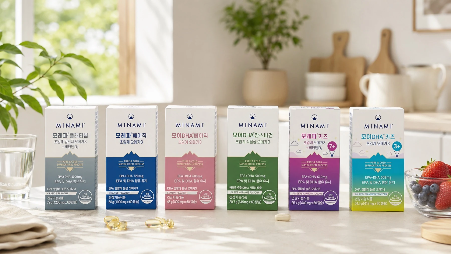 Minami package renewal and brand management